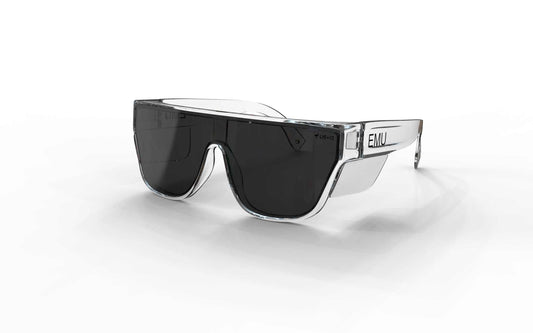 The Boss - Clear Frame and Clear Sides - Polarized - EMU Safety