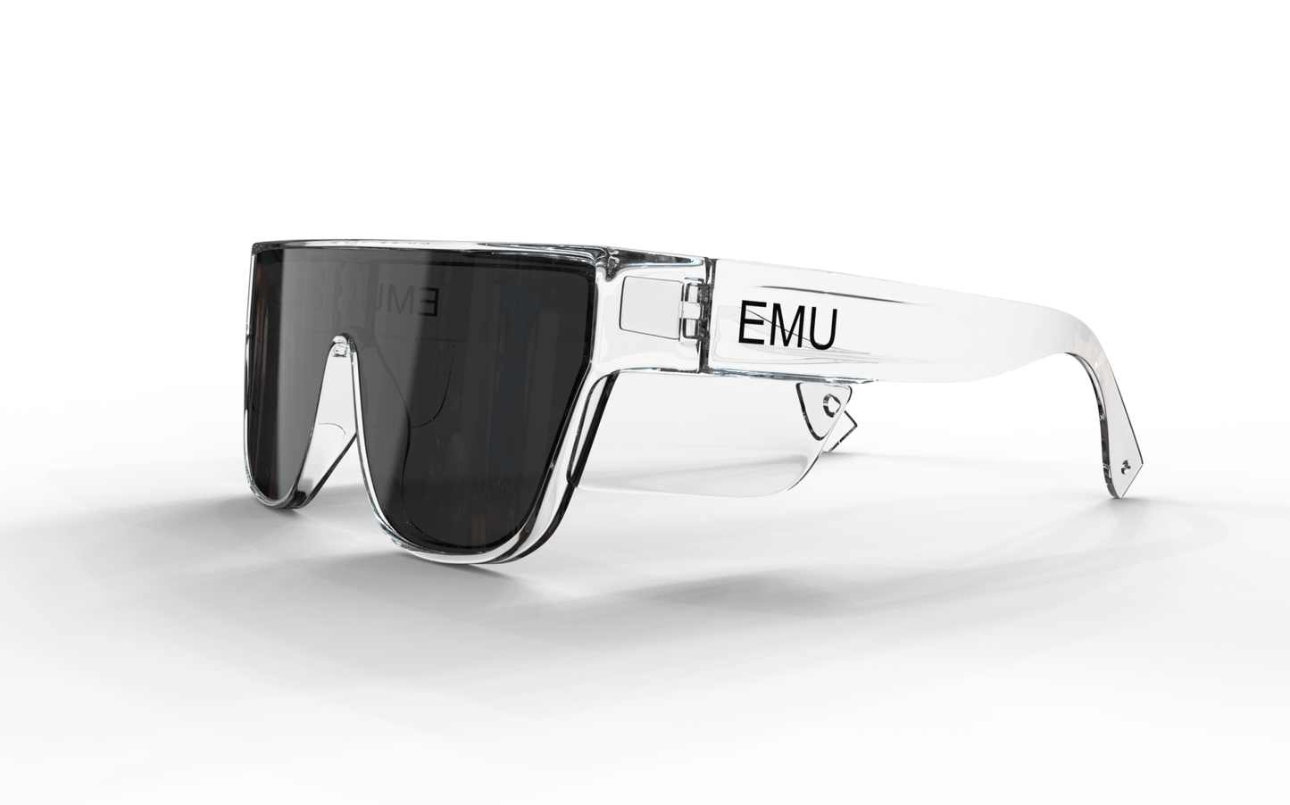 The Boss - Clear Frame and Clear Sides - Polarized - EMU Shop