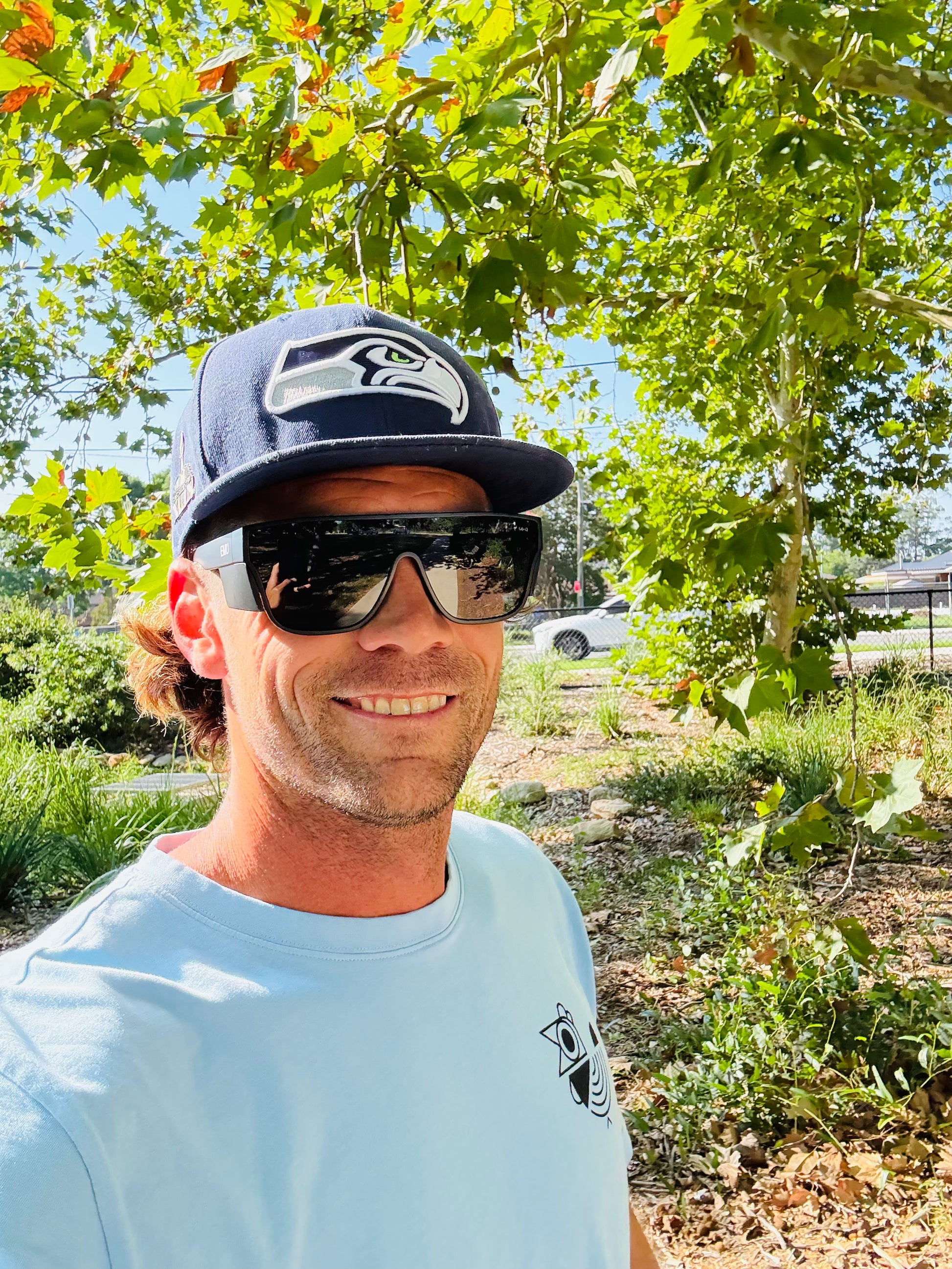 The Boss - Black Frame Black sides - Polarized - EMU Safety