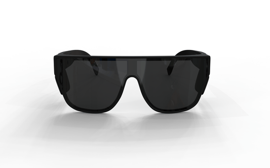 The Boss - Black Frame Black sides - Polarized - EMU Shop