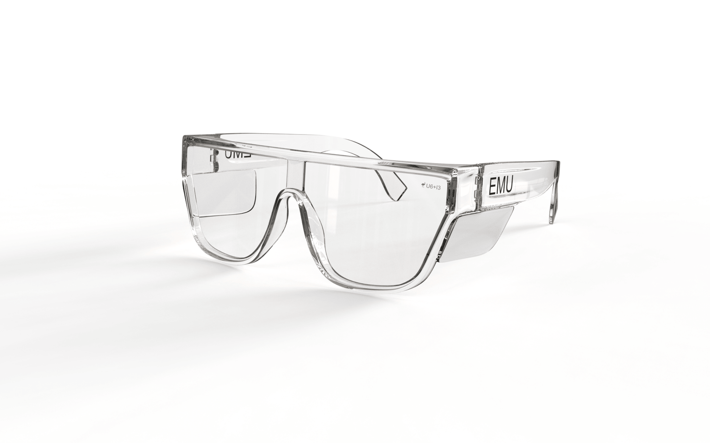 The Boss - Clear Frame Clear sides - Clear - EMU Safety