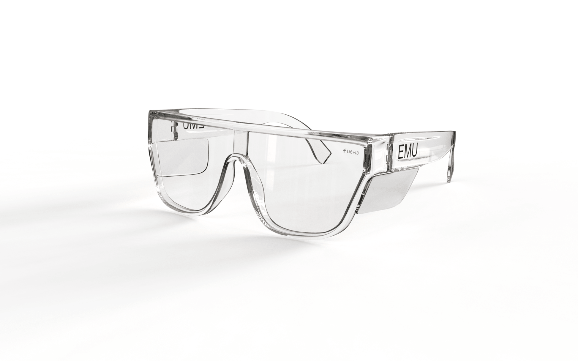 The Boss - Clear Frame Clear sides - Clear - EMU Safety