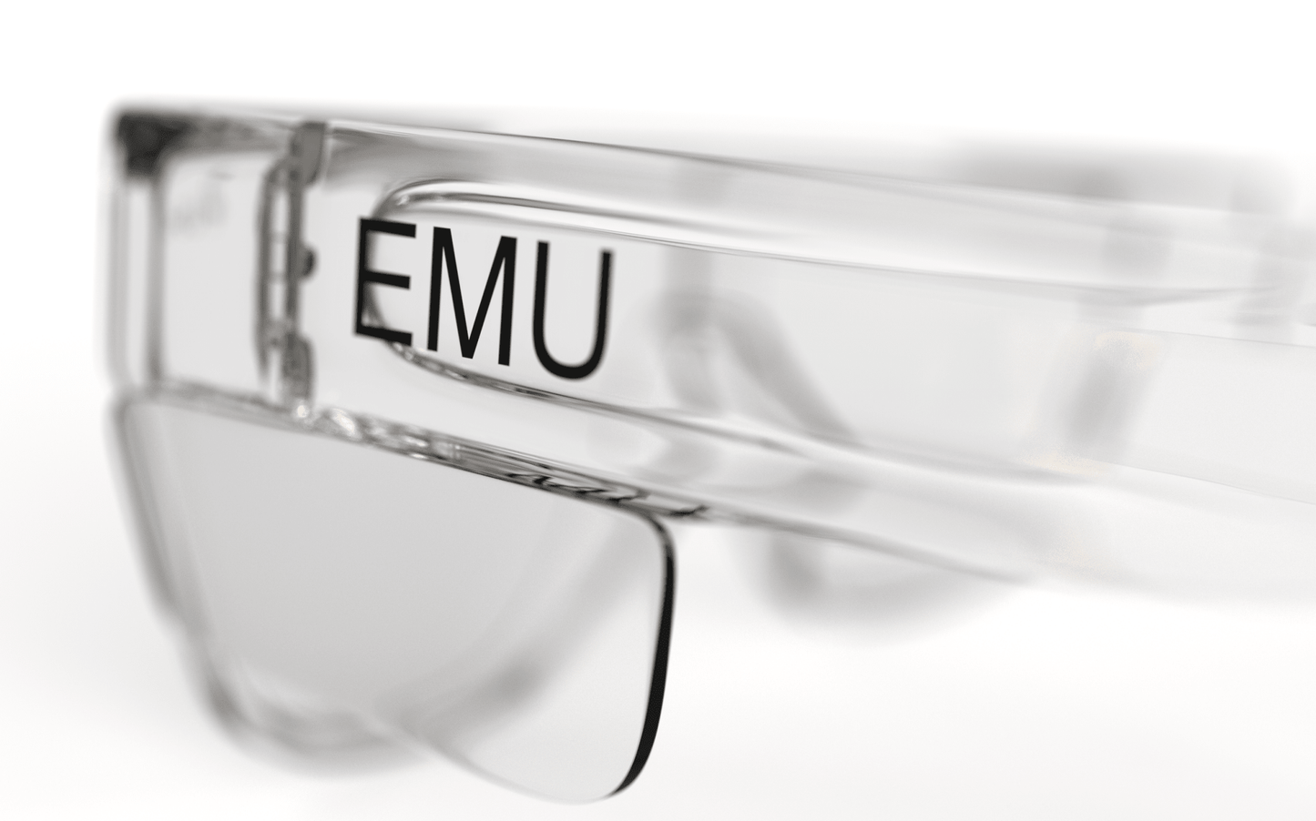 The Boss - Clear Frame Clear sides - Clear - EMU Safety