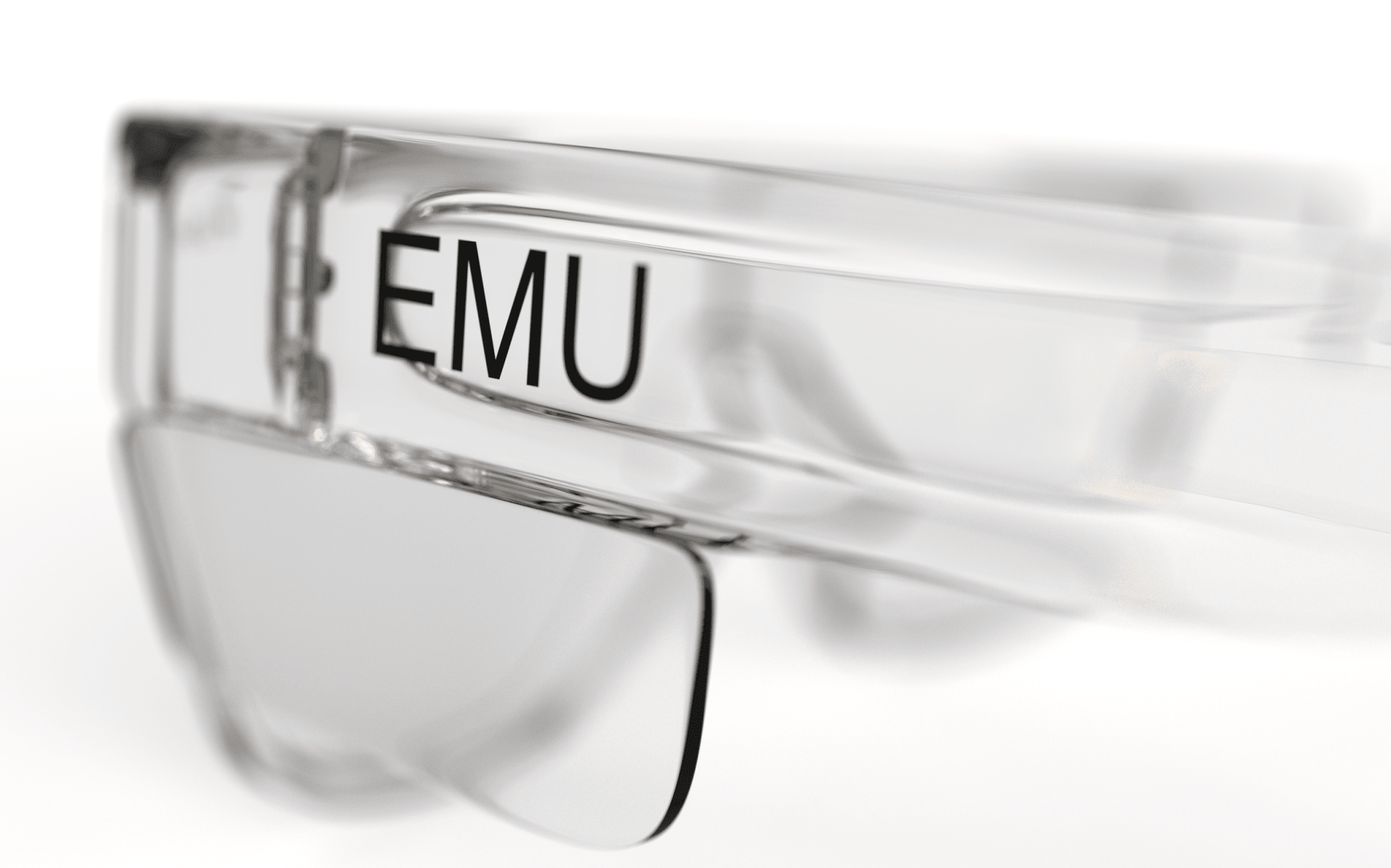 The Boss - Clear Frame Clear sides - Clear - EMU Safety