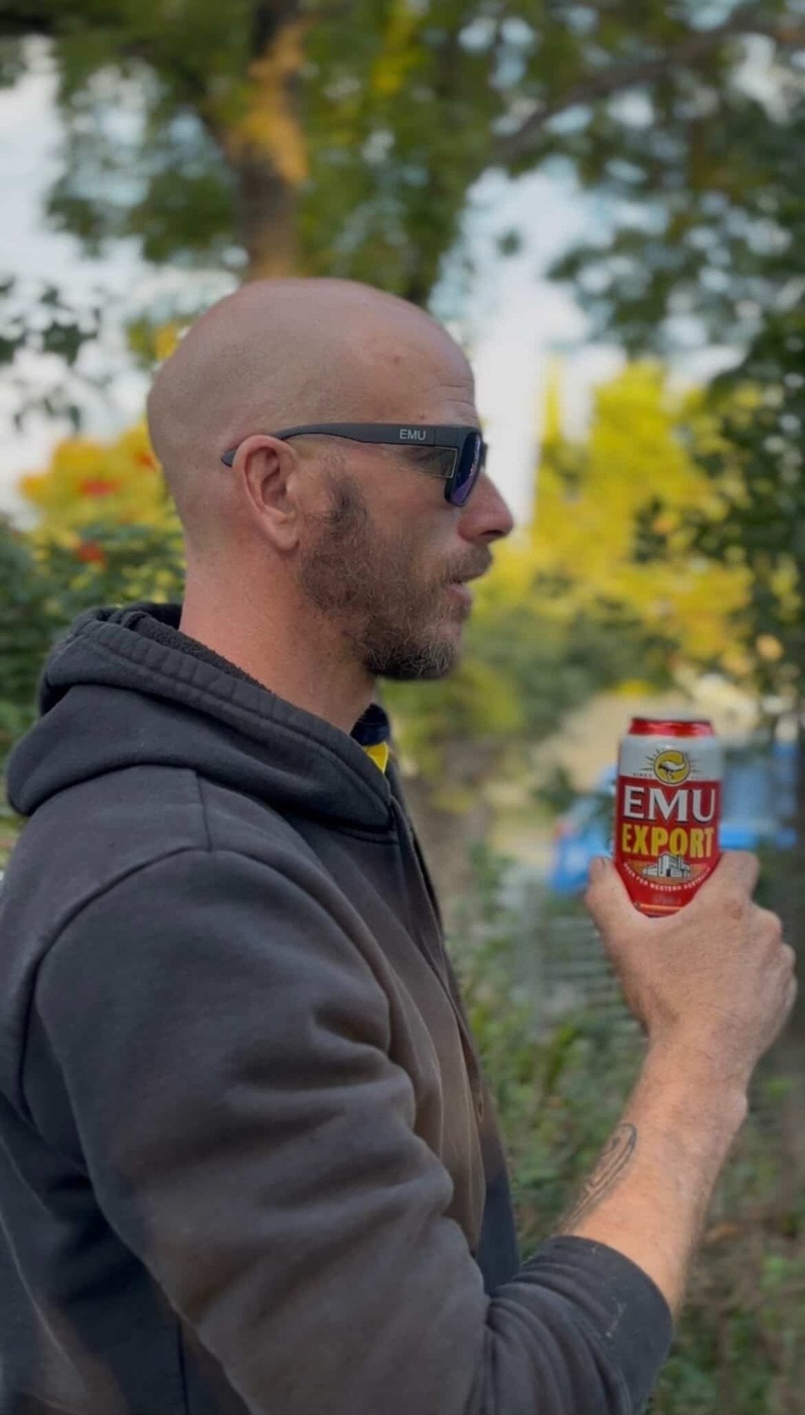 The Originals - Black Frame and Black Sides - Polarized - EMU Safety