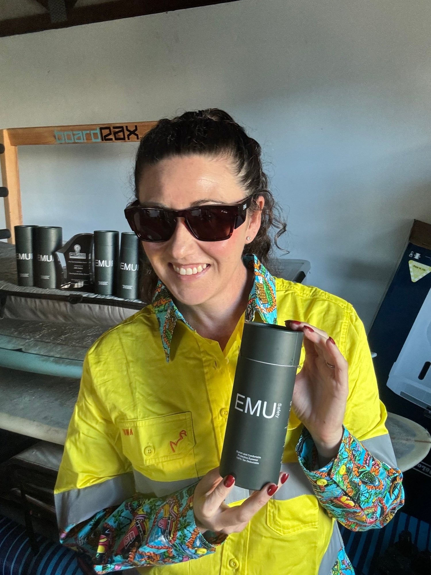 The Originals - Brown Tortiseshell and Brown Tortiseshell Side - Brown Polarised - EMU Safety