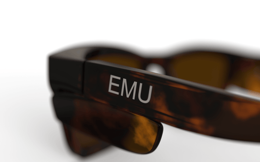 The Originals - Brown Tortiseshell and Brown Tortiseshell Side - Brown Polarised - EMU Safety
